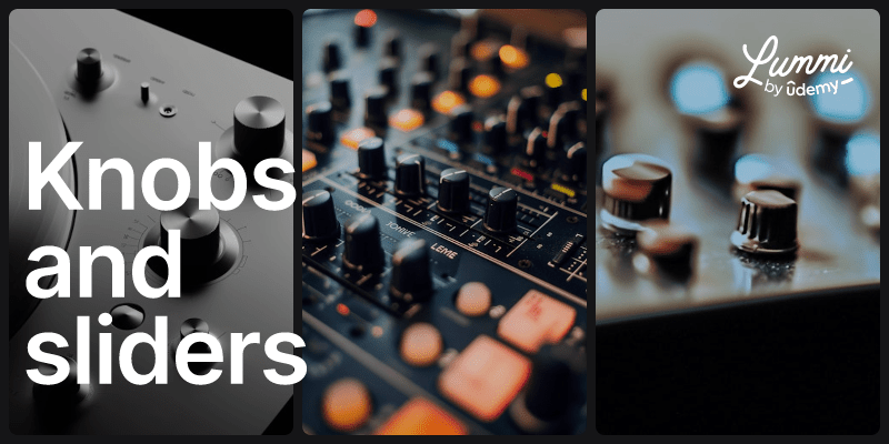 Sliders Knobs And Matrices Balancing Exploration And Precision Nn G - Incredible Abstract Photo - Mobile